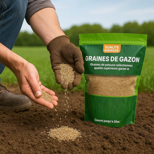 بذور العشب الأخضر عالي الجودة +